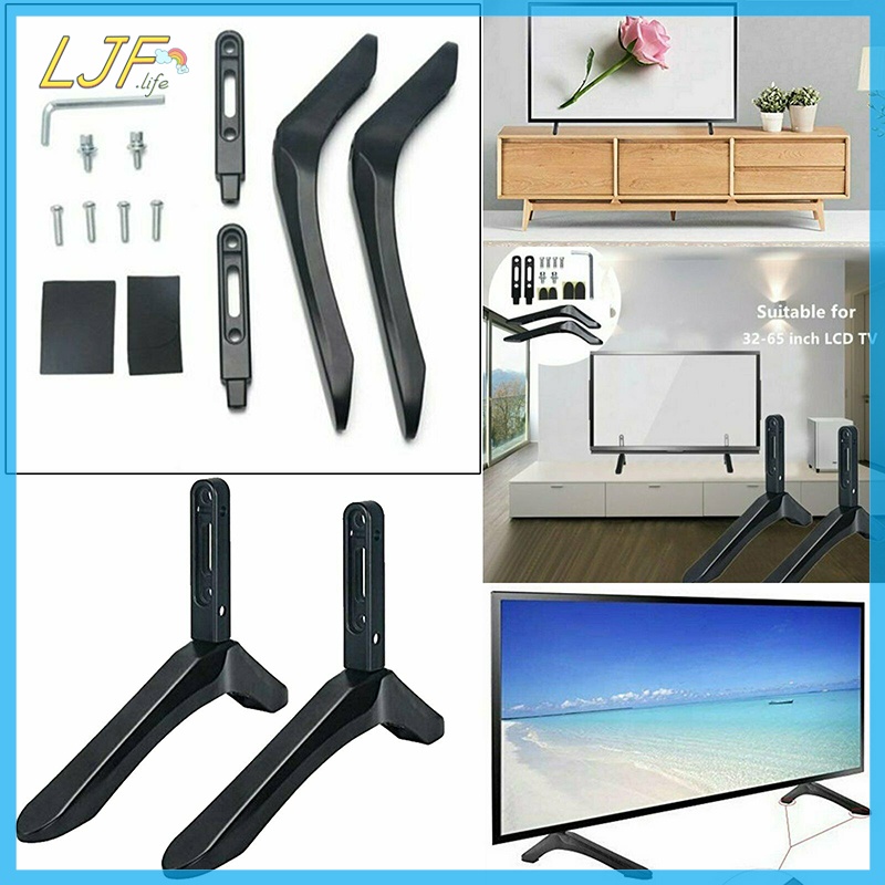 Ljf ขาตั้งทีวี หน้าจอ LCD 32-65 นิ้ว สําหรับ LG Vizio TV TH