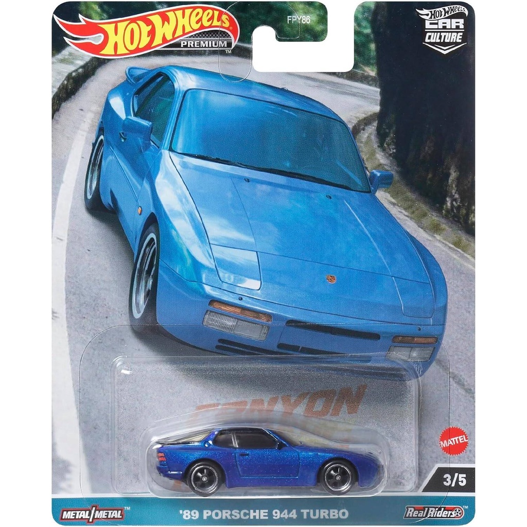 Hot Wheels Premium Car Culture - Canyon Warriors - '89 Porsche 944 Turbo HKC56
