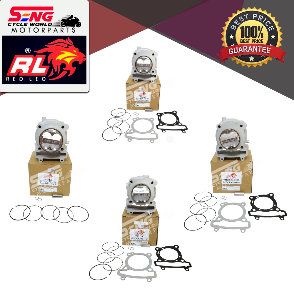 YAMAHA LC135 BLOCK - ESR REDLEO