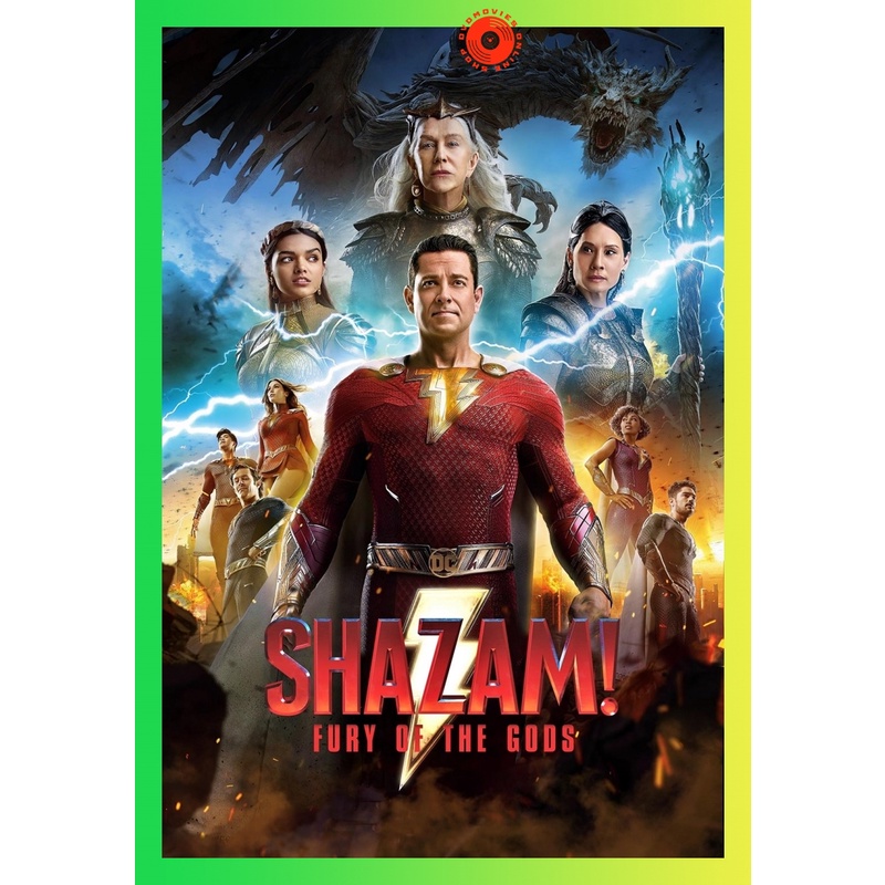 NEW DVD Shazam! Fury of the Gods (2023) ชาแซม! จุดเดือดเทพเจ้า (เสียง ไทย /อังกฤษ | ซับ ไทย/อังกฤษ) 