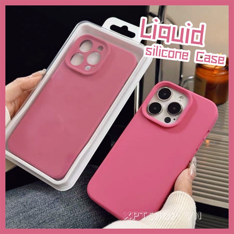 เคสโทรศัพท์มือถือ ซิลิโคนนิ่ม กันกระแทก ลาย Pitaya สีพื้น สําหรับ iPhone 15 Pro Max 15 Pro 15 14 13 12 11 Pro Max