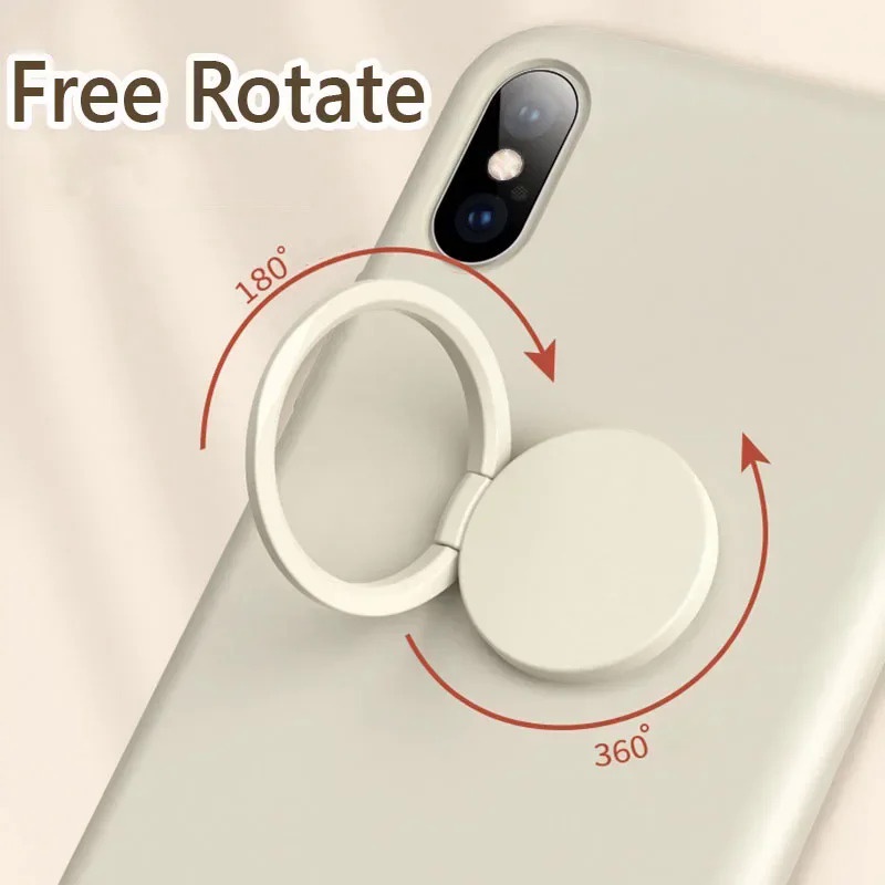 แหวนติดโทรศัพท์มือถือ หมุนได้ 360 องศา สําหรับ iphone และแท็บเล็ต
