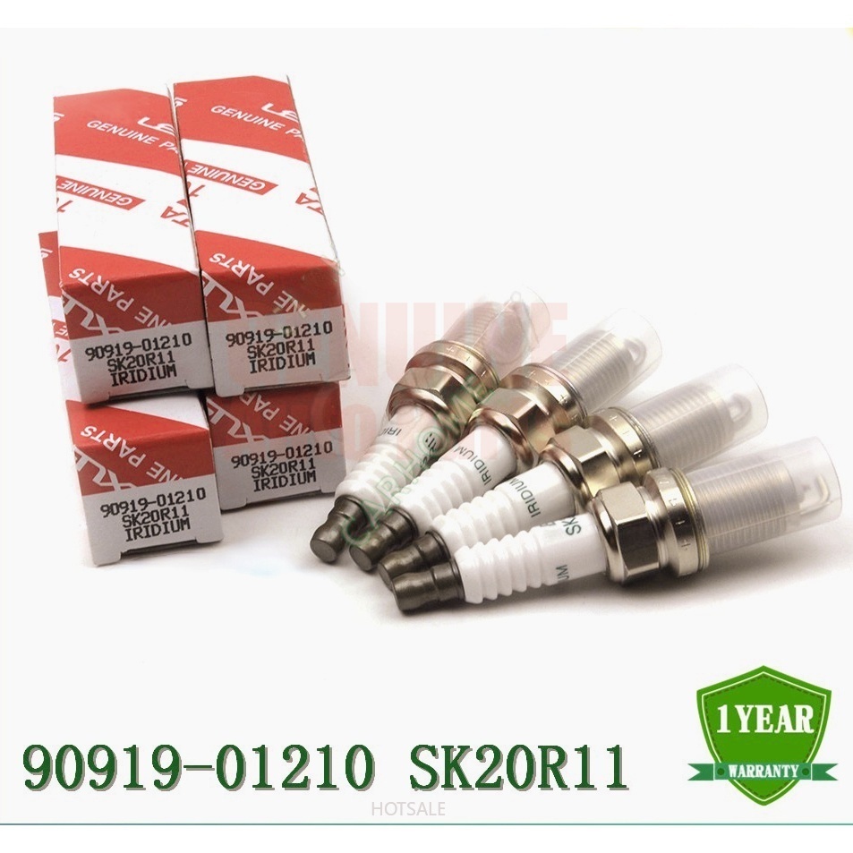 ของแท้AUTO2/4 ชิ้น/เซ็ต Iridium 90919-01210 SK20R11 หัวเทียนสําหรับToyota 4Runner Camry Highlander Matrix Scion Lexus 2.4L 4.3L
