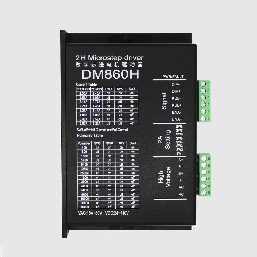 Dm860h พร้อมพัดลม 86 สเต็ปมอเตอร์ไดรเวอร์ควบคุมแทน Resay MA860H DMA860H