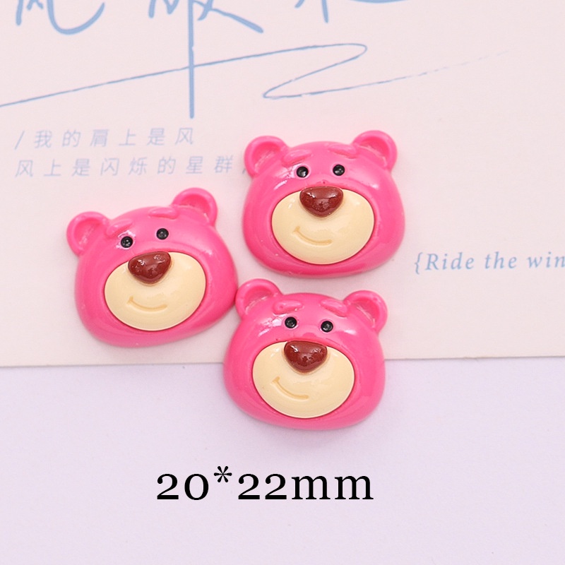 【5pcs/bag 】แเรซิ่น diy ผ่นกาวเรซิ่น รูปการ์ตูน แวววาว สําหรับทําเครื่องประดับ กิ๊บติดผม เคสโทรศัพท์ diy - รูปที่ 6