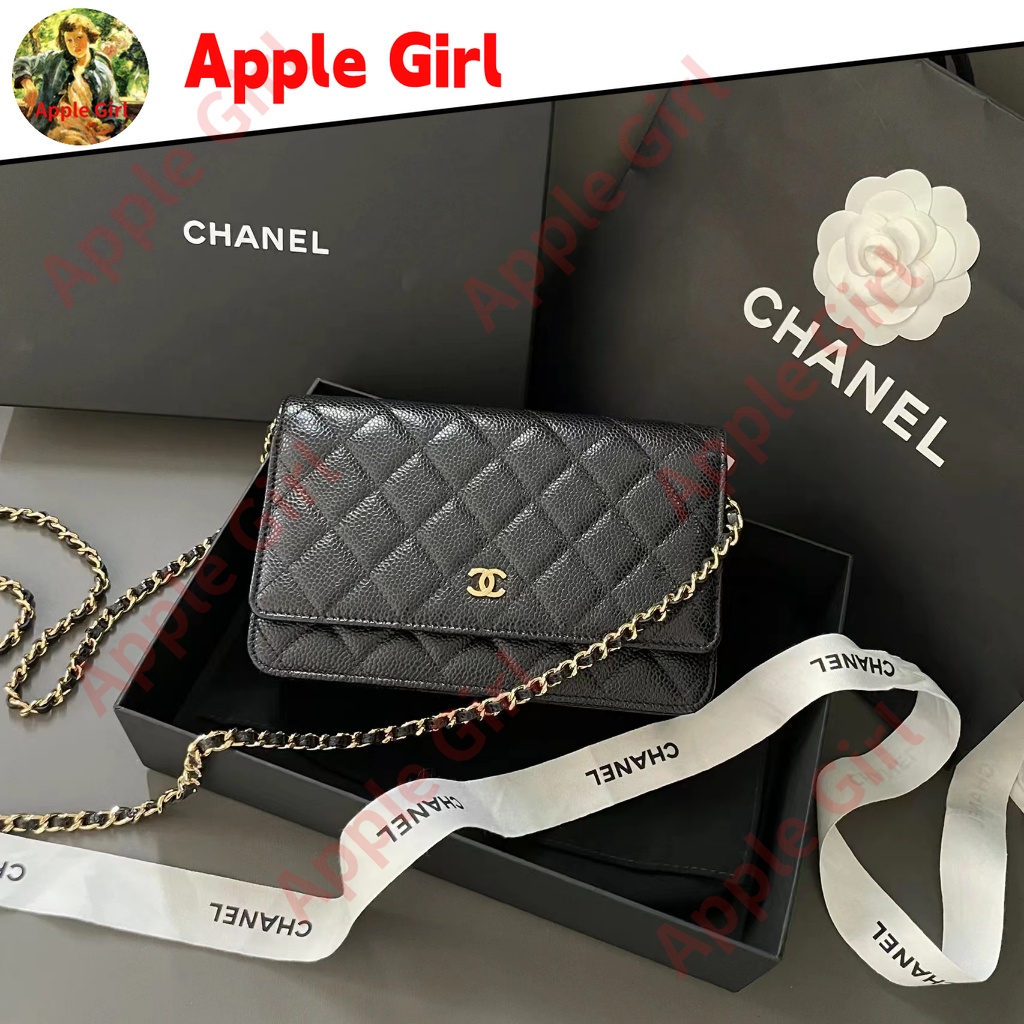 Chanel woc chain wallet / classic style / สต๊อกไทย / จัดส่ง 24 ชม