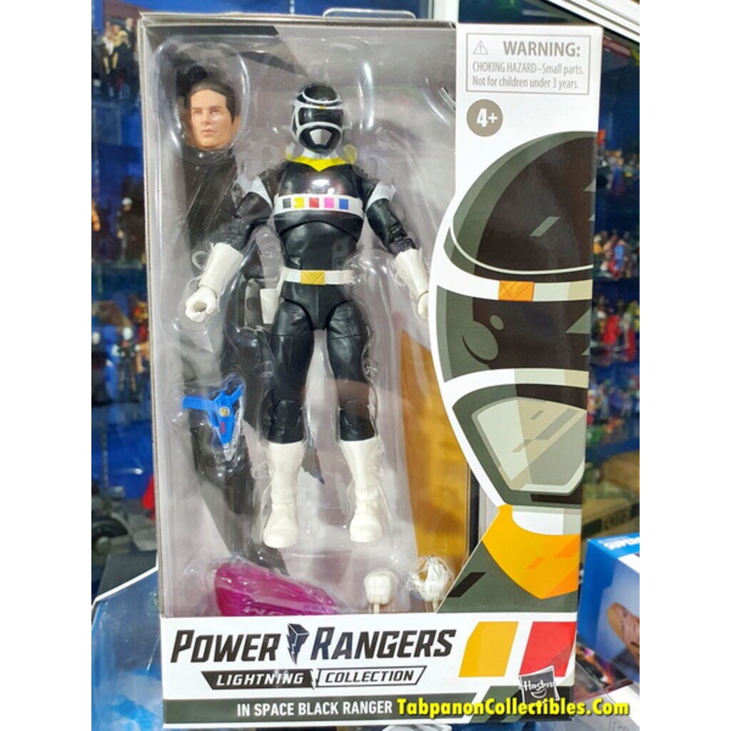 [2021.09] Hasbro Power Rangers Lightning Collection Wave 9 In Space Black Ranger 6-Inch Figure
