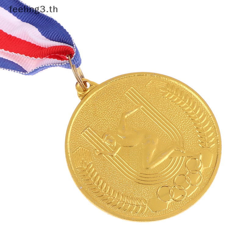 { Feeling3.th } เหรียญรางวัลอลูมิเนียม รางวัล รางวัล รางวัล รางวัล รางวัล สีเงิน ทอง สําหรับของที่ระลึก ของขวัญ กีฬากลางแจ้ง ของเล่นเด็ก