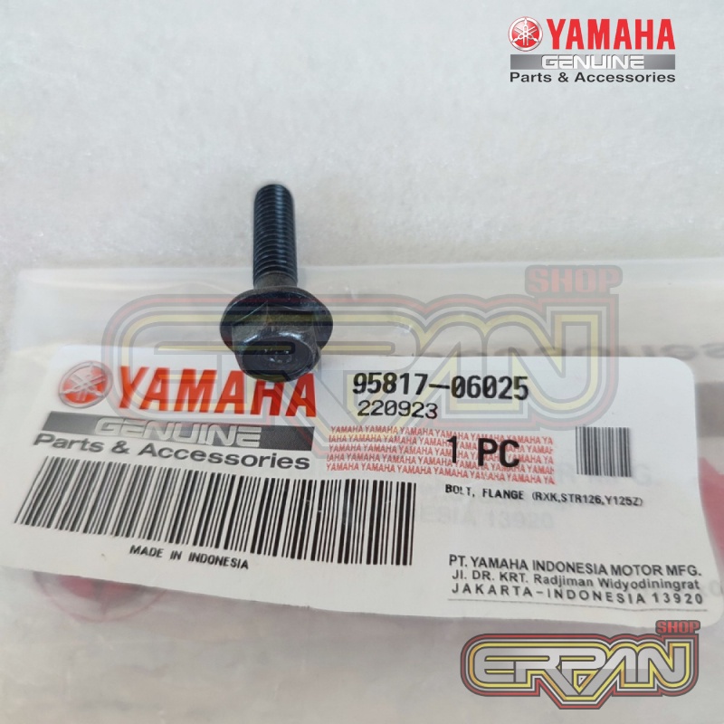 Original Rx King Upper เบรค Master Clamp Bracket Bolt 95817-06025