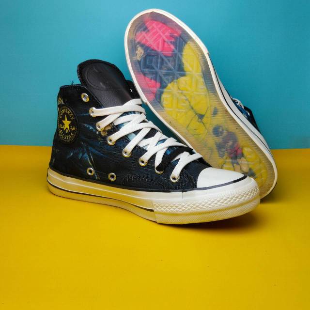 81019 (ชำระเงินในสถานที่) FS Converse 70s Hi X DC Comics Batman Import รองเท้าผ้าใบ Men School