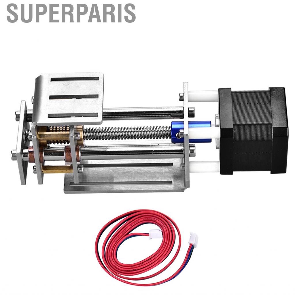 Superparis Z-axis Slide Milling Linear 60mm For Woodworking CNC Engraving Machine DIY