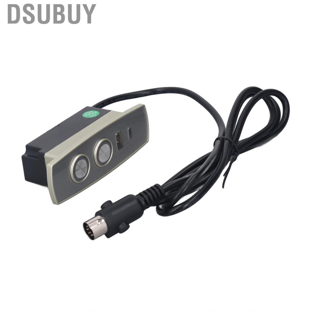 Dsubuy ตัวควบคุมเอนกายไฟฟ้าโซฟามือสวิตช์ควบคุมพร้อมพอร์ต USB 5 พิน