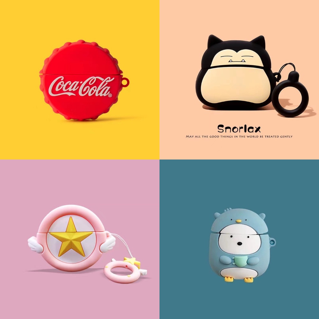 GTC สําหรับ Realme Buds T300 Case เคสGtc เคสหูฟัง ลายโค้ก Kirbymon สําหรับ Realme Buds T300