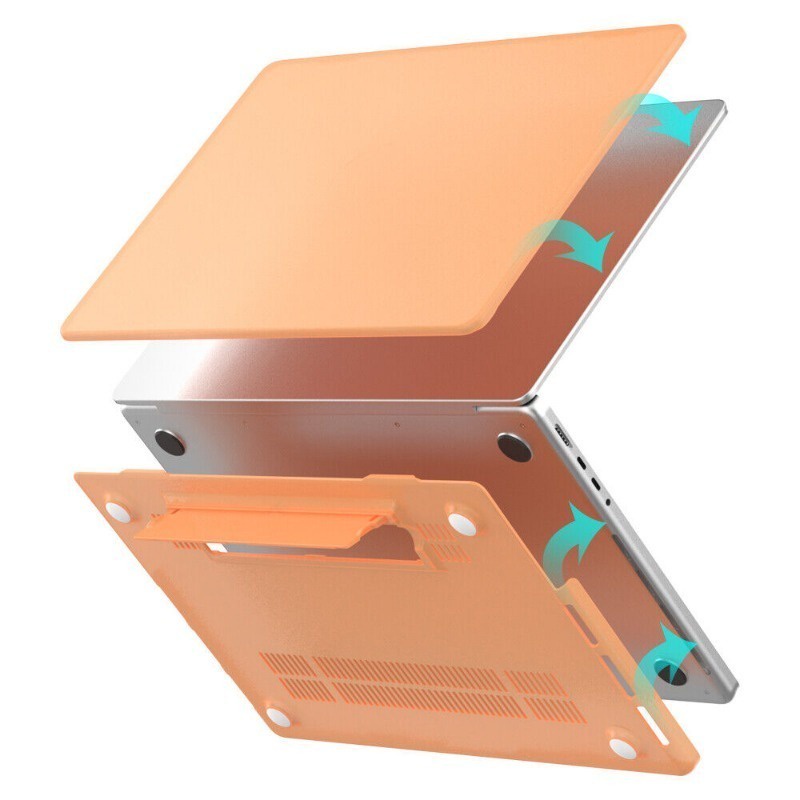 สําหรับ Macbook Air 13 นิ้ว A1466/A1369 A1932 2018/2019 A2179 (M1, 2020) A2337 กันกระแทก Slim Shell Stand แล็ปท็อปกรณี