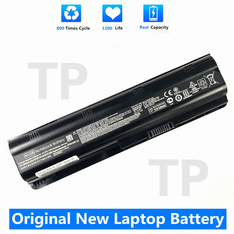TP CSMHY Original  Laptop Battery CQ42 MU06 For Battery HP Pavilion G4 G6 G7 593553 593554 593562-001 HSTNN-UB0W CQ32 G4
