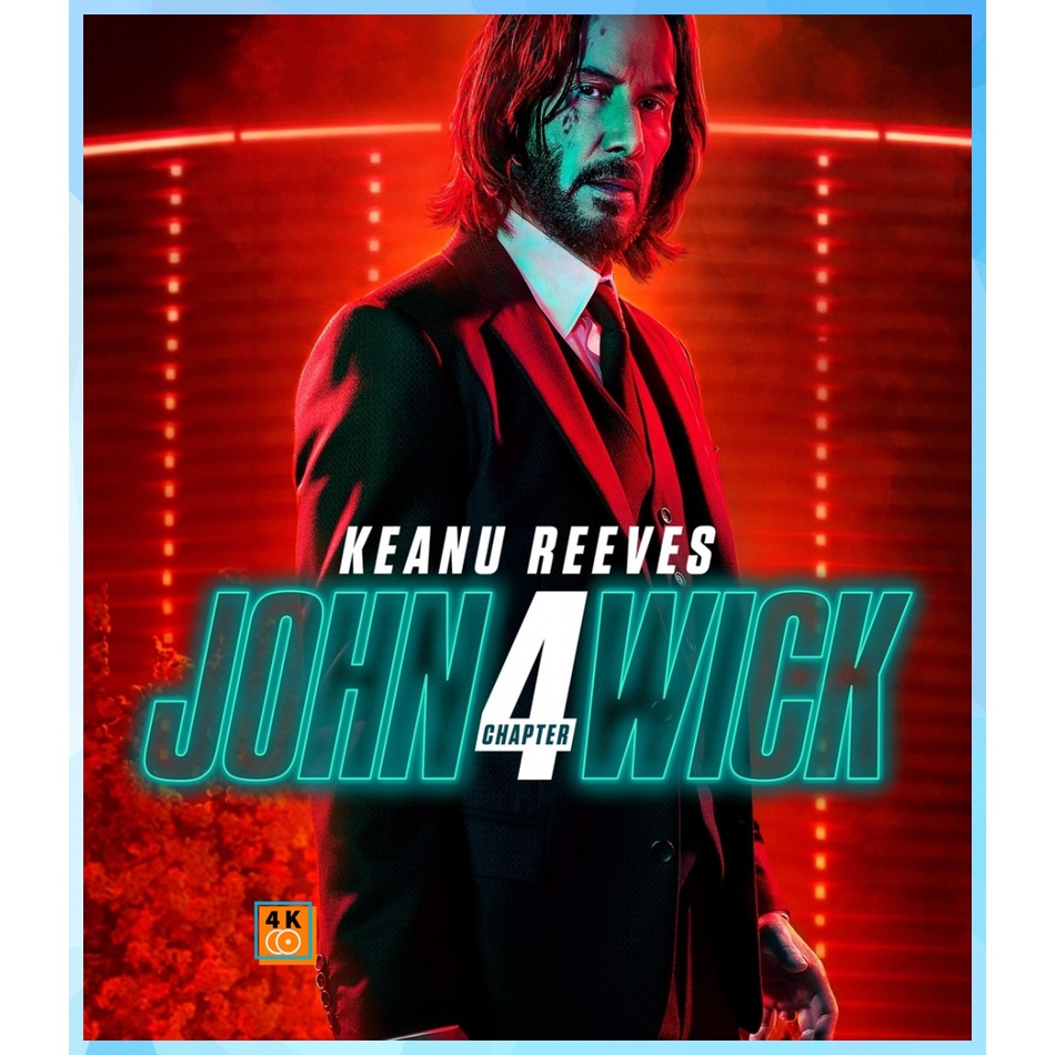 Bluray เสียงไทยมาสเตอร์ หนังใหม่ หนังบลูเรย์ John Wick Chapter 4 (2023) แรงกว่านรก 4