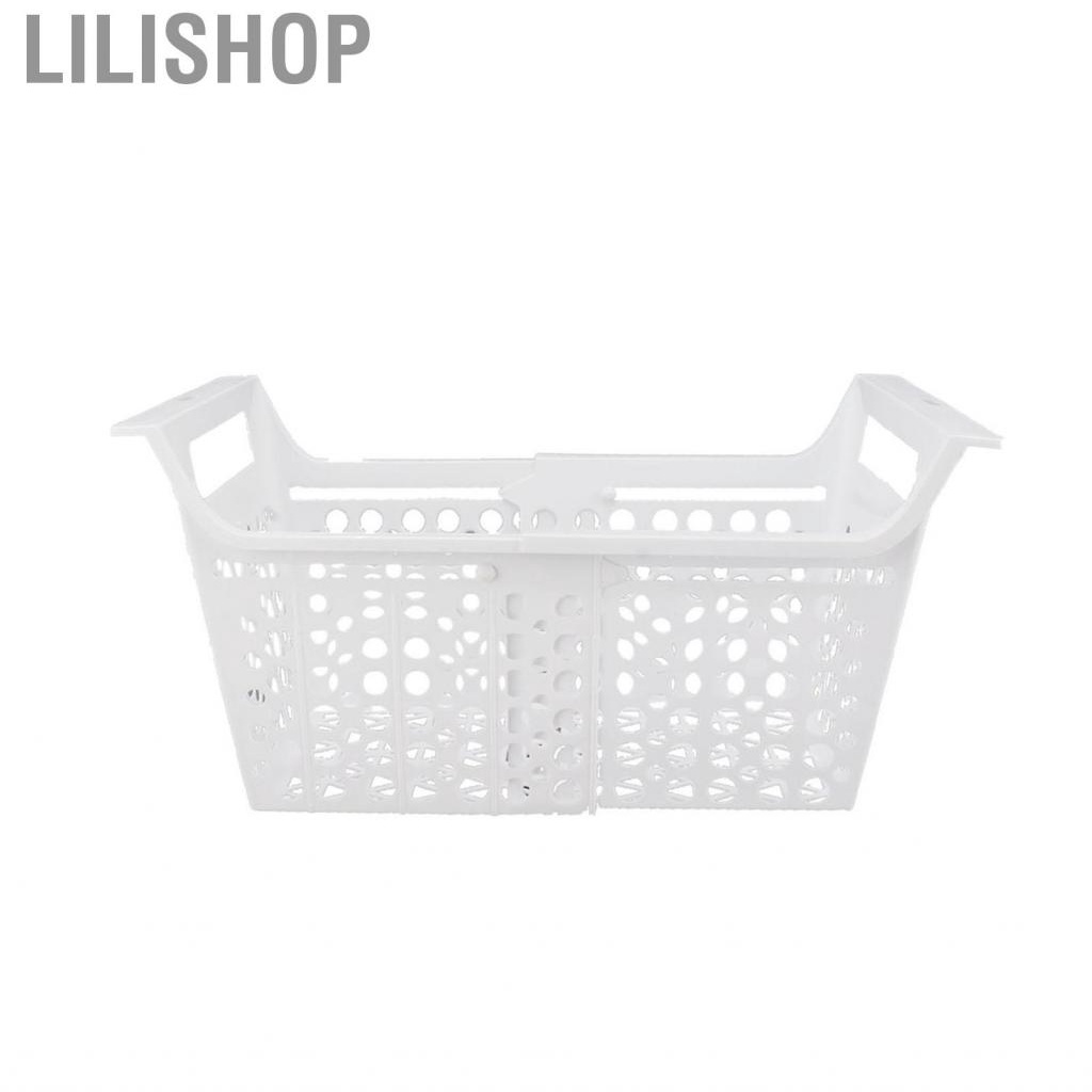Lilishop Chest Freezer Basket  Storage Rack Expandable PP Odorless for Kitchen