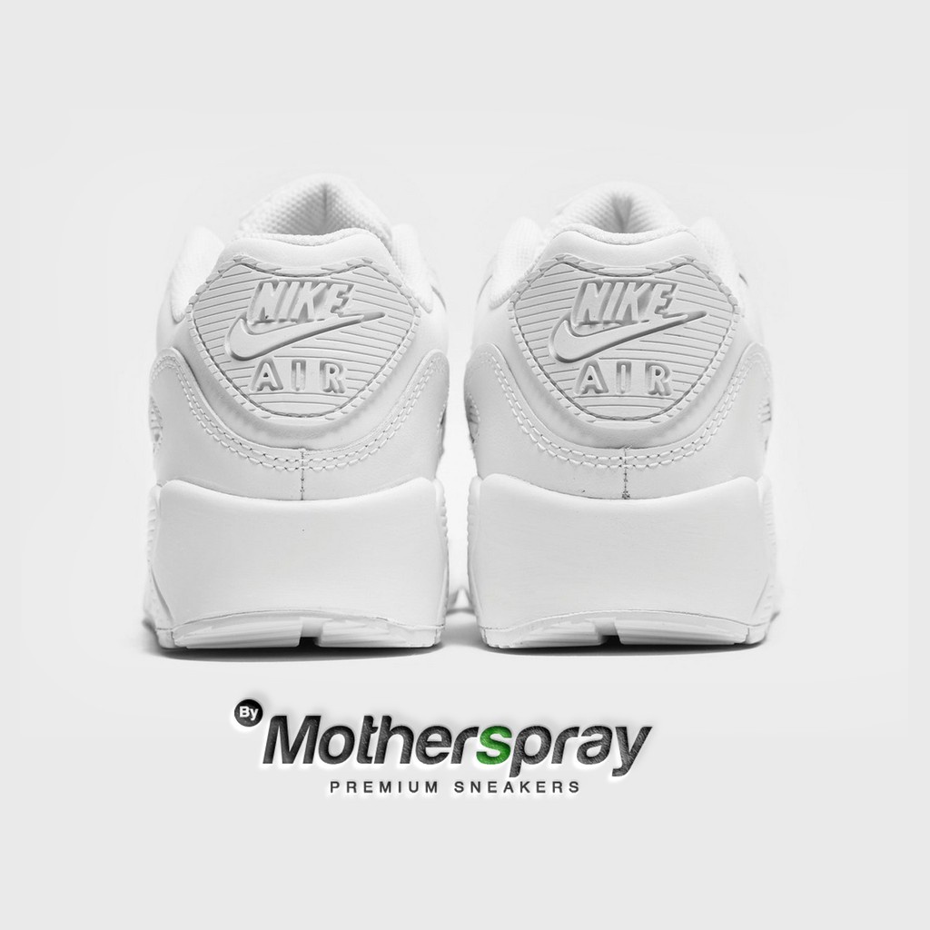 Sepatu NK Air Max 90 White Triple White Premium by Motherspray แฟชั่น