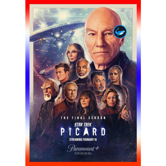 DVD ซีรีส์ฝรั่ง หนังใหม่ Star Trek Picard Season 3 (2023) สตาร์ เทรค พิคาร์ด ปี 3 (10 ตอน) เสียง ไทย/อังกฤษ | ซับ ไทย/อั