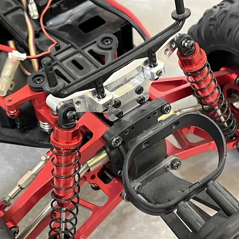 WLtoys 1/10 104009 1/12 12401 12402-A 12403 12404 12409 RC รถอะไหล่อัพเกรด โลหะด้านหน้าและด้านหลังโช
