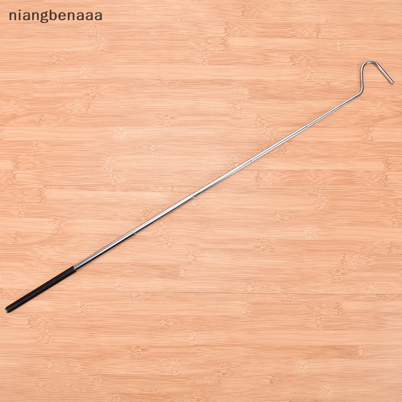 (niangbenaaa) ใหม่ ตะขอสเตนเลส ยืดไสลด์ได้ สําหรับจับงู สัตว์เลื้อยคลาน