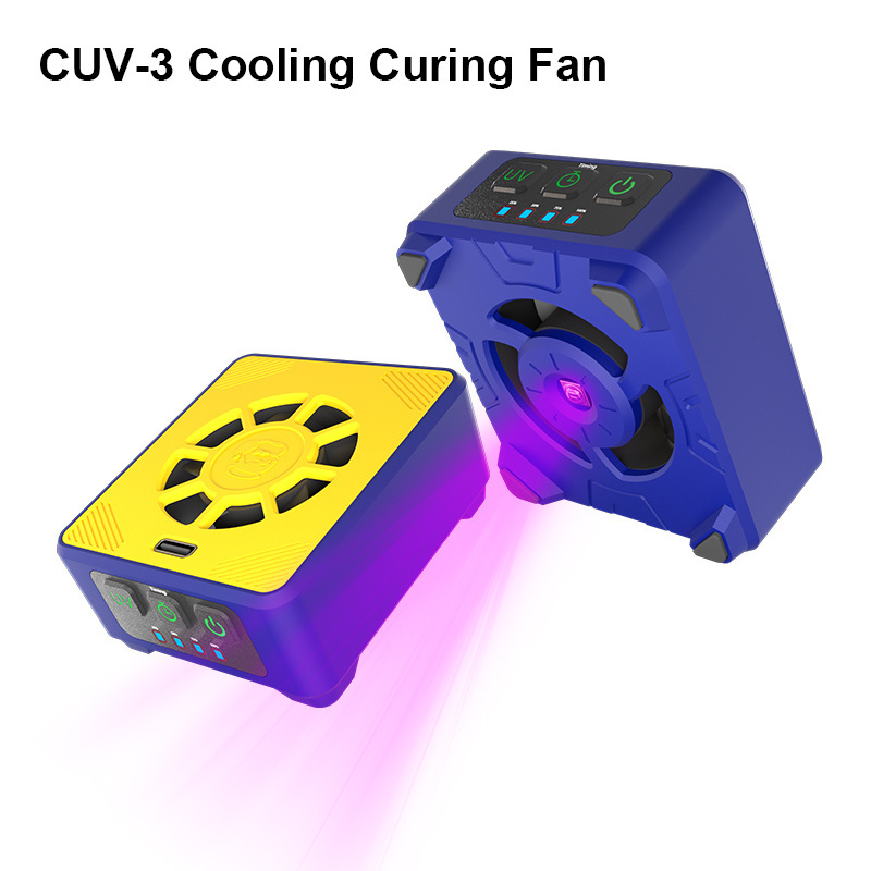 Mechanic CUV-3 พัดลมระบายความร้อน และไอเสีย กระจายความร้อนเร็ว สําหรับเมนบอร์ด UV