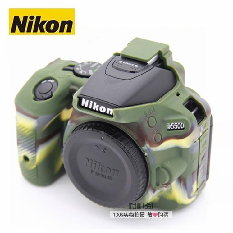 เคสกระเป๋าซิลิโคน สําหรับใส่กล้อง Nikon D5300 D5600 D5500 SLR