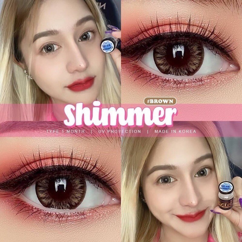 มีค่าสายตา 💋 Nara  Gray Brown  💋 บิ๊กอาย สุดปัง คอนแทคเลนส์ รายเดือน