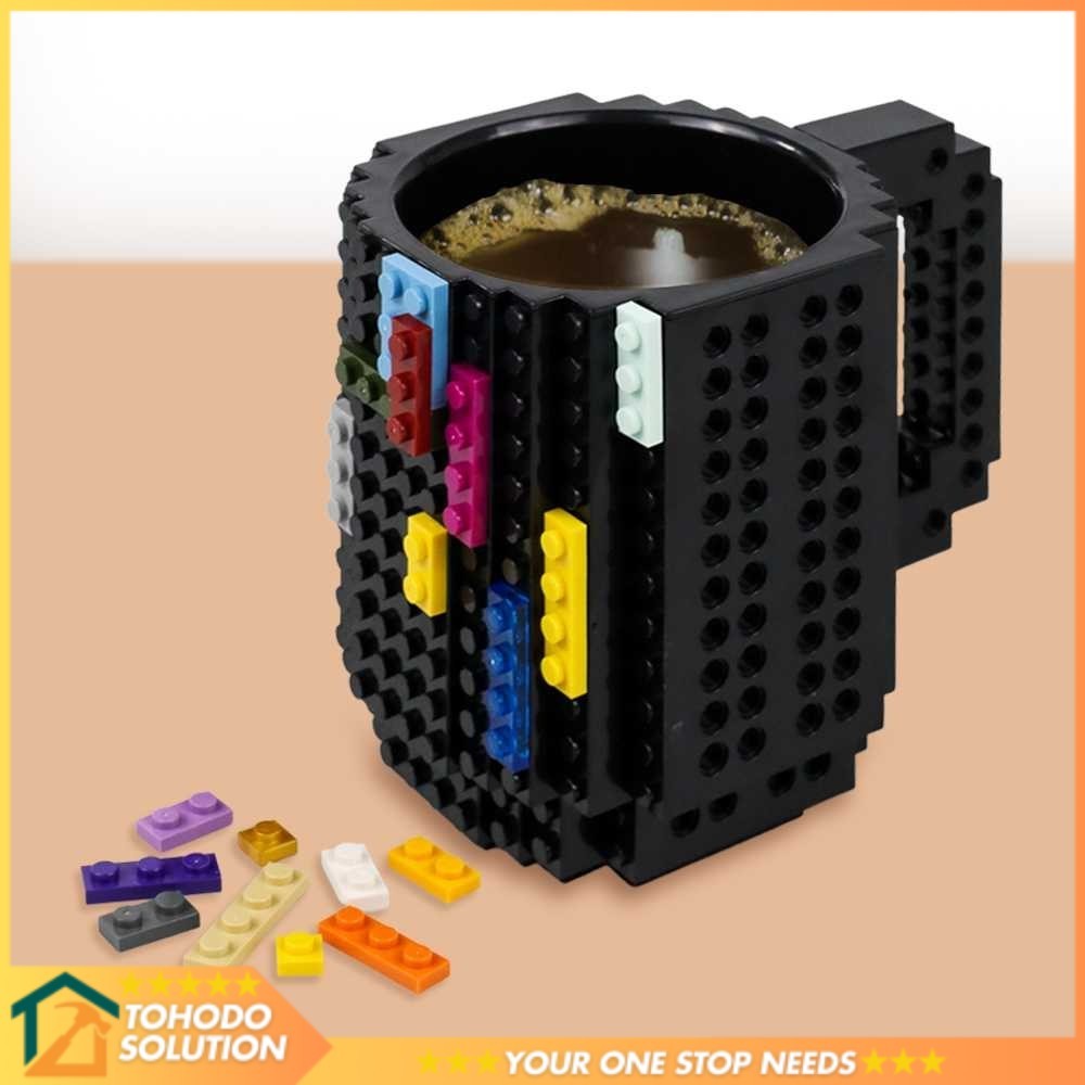 VKTECH LEGO Build-On Brick Toy Cup 350ml - 936SN