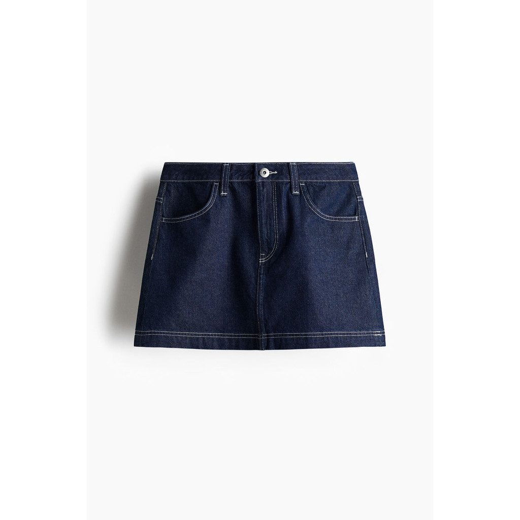 H&M Denim utility skirt Women Denim utility skirt 1264619_1