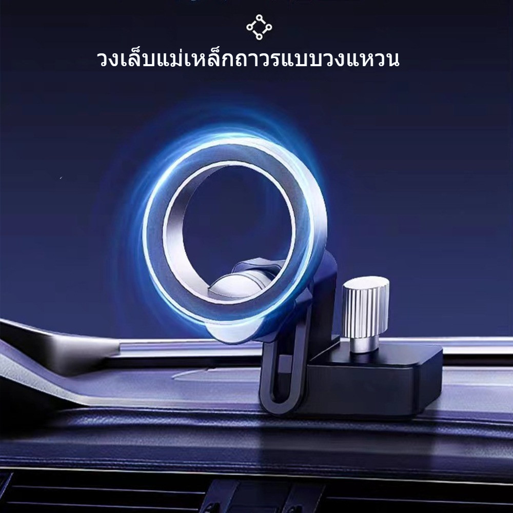 【สำหรับ Tesla 】【360°ปรับได้】【COD】ที่วางโทรศัพท์แม่เหล็ก สำหรับ Tesla Model 3/Y ติดตั้งง่าย วางมั่นคง ฟรีส่ง