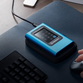 Kingston IronKey Vault Privacy 80 XTS-AES 256-bit Encrypted External SSD (IKVP80ES/1920G)