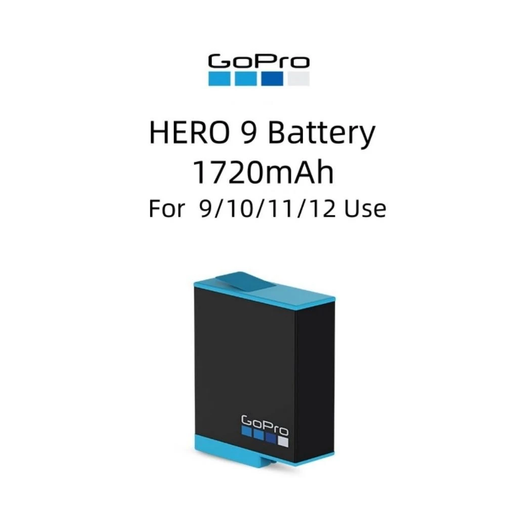 แบตเตอรี่ Gopro แท้ 100% สำหรับ 4/5/6/7/8/9/10/11/12 แบตเตอรี่กล้องกีฬา thumbnail 6