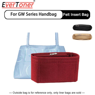 Evertoner สําหรับ GW Balle-ina Felt ผ้าใส่กระเป๋าแต่งหน้ากระเป๋าถือ Organizer กระเป๋าเดินทางด้านใน