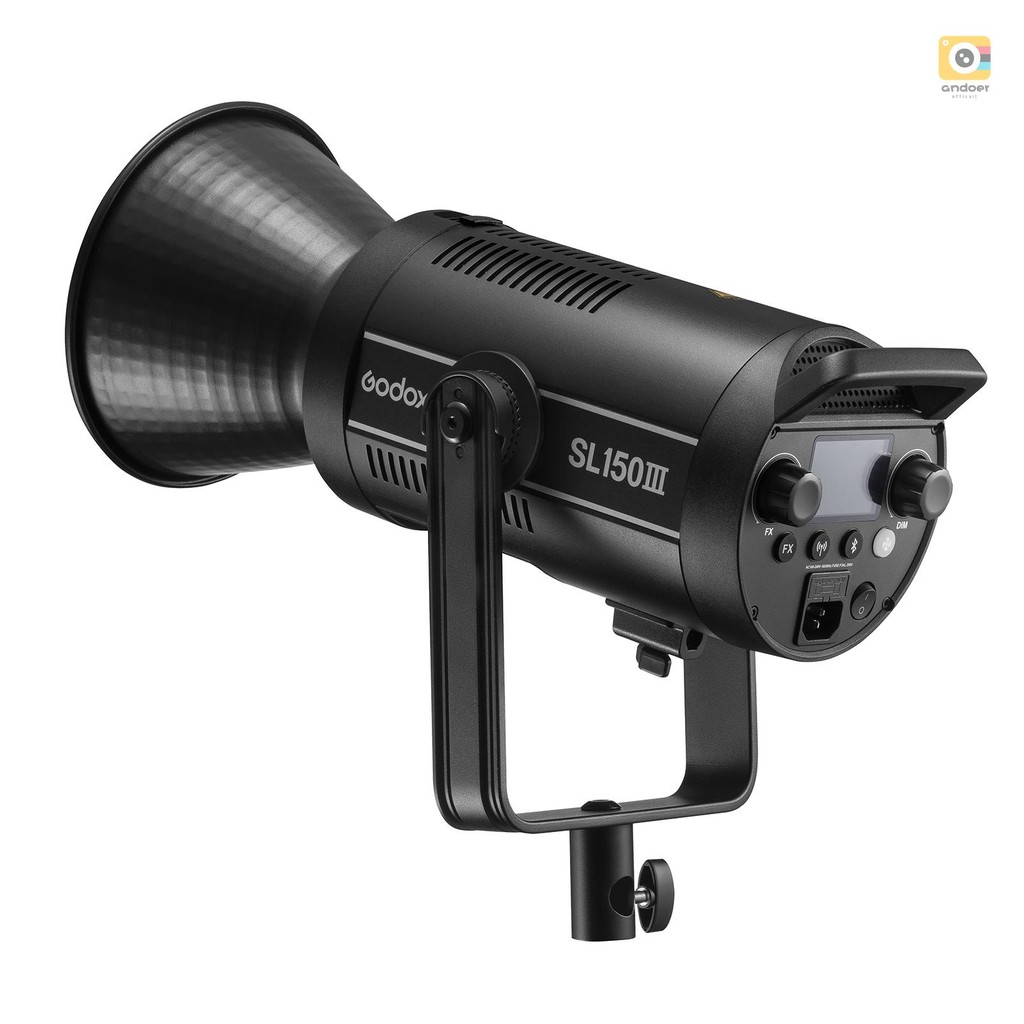 Godox SL150III สตูดิโอไฟวิดีโอ LED 160W ไฟถ่ายภาพกําลังสูง 5600K±200K หรี่แสงได้ 8 FX เอฟเฟกต์แสง CR