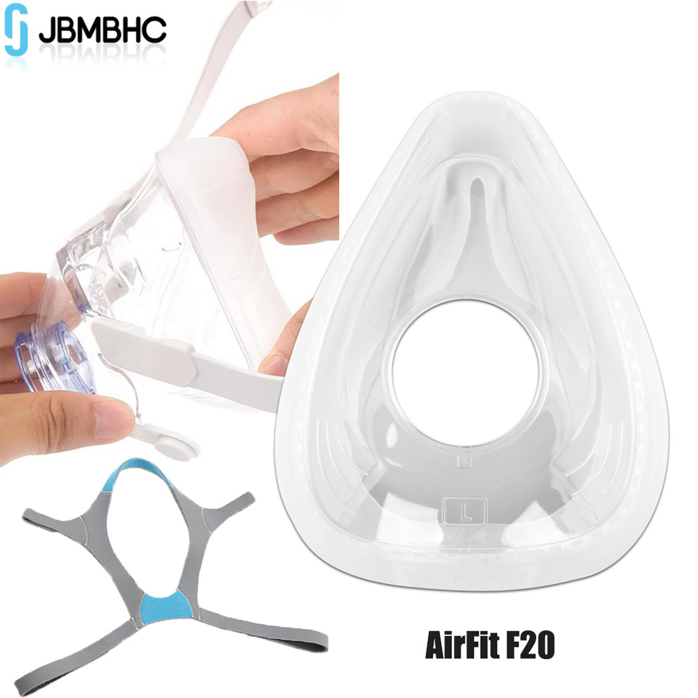 JBMBHC AirFit F20 หน้ากาก Full Face เปลี่ยนเบาะสําหรับ AirFit F20 M/L ขนาดอะไหล่ Seal Softer ใช้งานร่วมกับ