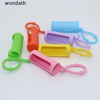 Wonda ฝาครอบขวดน้ํามันหอมระเหย ซิลิโคน 6 สี สําหรับเดินทาง