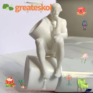 Greateskol เครื่องบีบยาสีฟัน PLA สีขาว สําหรับครอบครัว