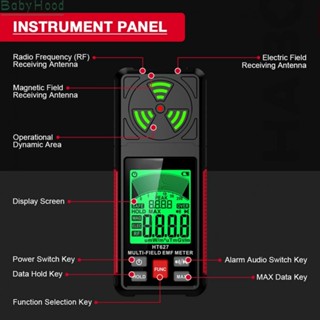 【Big Discounts】Radiation Detector 1-axis 3-axis 30~1000Hz.50MHz~3.5GHz Light Alarm Sound#BBHOOD