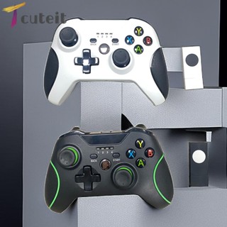 Tcuteit จอยเกมไร้สาย 600mA สําหรับ Xbox One Series S Series X PC 2.4G