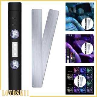 [Lovoski1] สายไฟ LED หลากสี สําหรับติดตกแต่งภายในรถยนต์