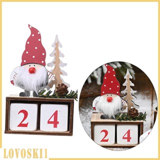 [Lovoski1] ปฏิทินโนม Navidad DIY สําหรับตกแต่งเทศกาลปีใหม่