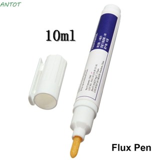 Antot ปากกาฟลักซ์ 2 ชิ้น มีประโยชน์ ไม่ทําความสะอาด PCB บอร์ดบัดกรีปากกา