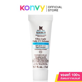 Kiehls Ultra Light Daily UV Defense Aqua gel SPF50/PA++++ 5ml. ( สินค้าหมดอายุ : 2024.03.01 )