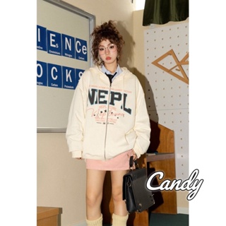 Candy Kids  เสื้อผ้าผู้ญิง แขนยาว เสื้อฮู้ด คลุมหญิง สไตล์เกาหลี แฟชั่น  ins พิเศษ Comfortable ทันสมัย WWY23903ID 36Z230909