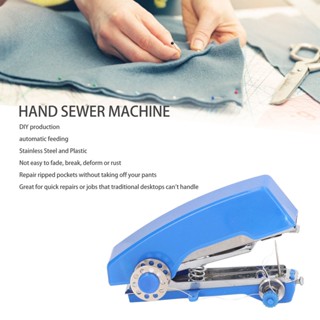  Intelligent Security จักรเย็บผ้ามือถือแบบพกพา Mini Handheld Stitching Machine ให้อาหารอัตโนมัติ DIY ท่อระบายน้ำมือสำหรับครัวเรือน