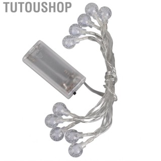 Tutoushop Globe String Light  Powered Type Colored  Bulb Decoration