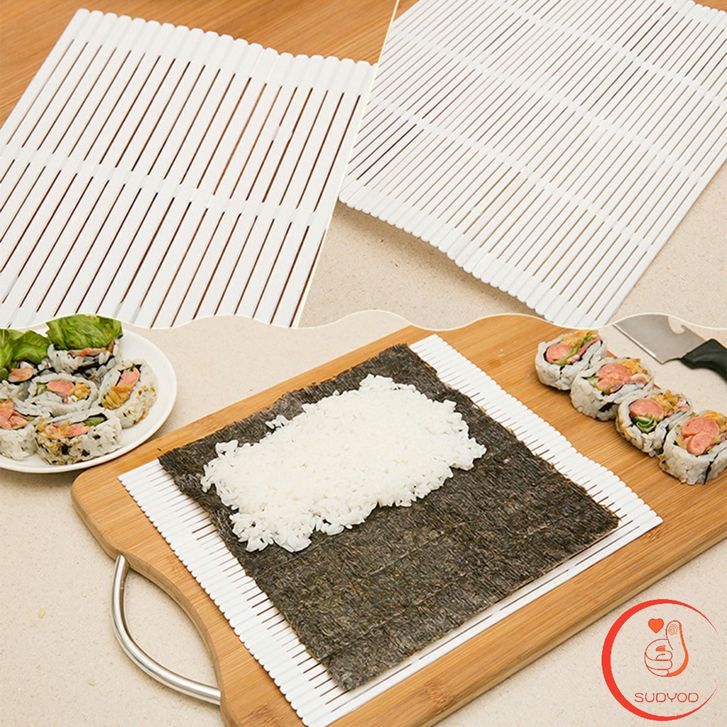 Sudyod DIY แผ่นม้วนซูชิ แผ่นพลาสติกสำหรับทำซูชิ Sushi mat