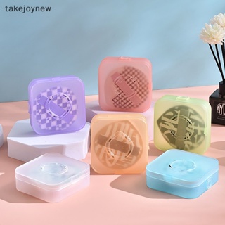 [takejoynew] กล่องเก็บพัฟฟองน้ําแต่งหน้า 1 ชิ้น