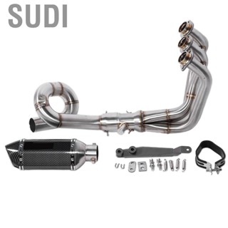 Sudi Full Exhaust System DeCat Header Slipon Muffler Fit for Yamaha MT09/FZ09 XSR 900